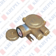 Brass socket for marine applications, 3P, 500V, 16A /For shield cable/